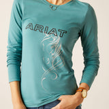 Ariat Women's Silhouette Long Sleeve T-Shirt