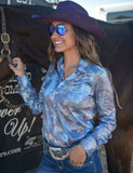 Cowgirl Tuff Company Pullover Button Up