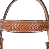 Circle Y Dawson Shaped Brow Headstall