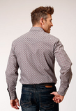 Karman Men's Classic Retro Long Sleeve Western Shirt