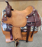 Billy Cook Cow Horse Saddle Basket Stamp With Star Border 17