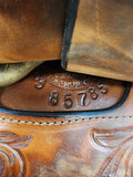 Used Genuine Billy Cook Maker Barrel Saddle