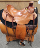 Used Steve Dutterow Western Trail Saddle *Gaited*