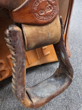 Used SRS Barrel Saddle 14.5"