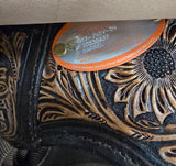 Circle Y Just Be Natural Sundown Barrel Saddle