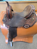 Used Circle Y Just Be Natural Treeless Barrel Saddle