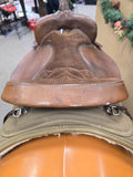 Used Bighorn Cordura Trail Saddle 17" Medium