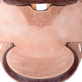 Circle Y Great Oak Barrel Saddle