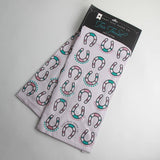 Thundering Hooves Horseshoe Tea Towel