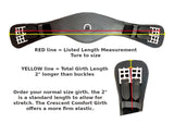 Vivace Equine Comfort Crescent Short Girth