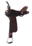 Double J Feather Light Weight Barrel Saddle with SRS