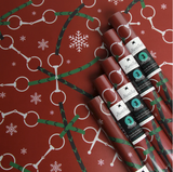 Hunt Seat Paper Holiday Gift Wrapping Paper Rolls