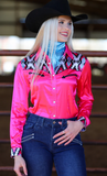 Ranch Dress'n Icestorm Satin Performance Rodeo Shirt