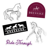 Dapplebay Dressage Stickers