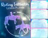 The Riding Instructor Lesson Planner