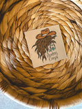 Modern Cowgirl Mane Chick Sticker