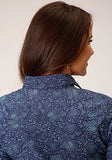 Roper Ladies Vintage Paisley Print Long Sleeve Shirt