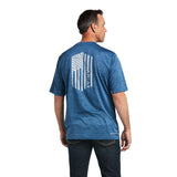 Ariat Men's Charger Vertical Flag Short Sleeve