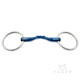 Fager Carl Titanium Loose Ring Snaffle