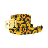 Sunflower Belt with Gold Chrome Buckle Combo