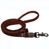 Reinsman Plaited Roping Rein-Latigo 3/4" X 7 1/2'