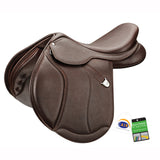 Bates "Caprilli+" Close Contact Luxe Leather Saddle