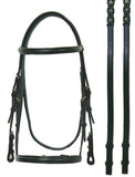 Bobby's Plain Raised Snaffle Bridle