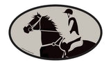 Euro Horse Oval Stickers