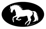 Euro Horse Oval Stickers