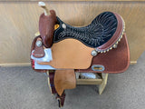 Billy Cook CJ Tree Barrel Saddle- 15-16