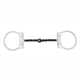 Partrade Medium Twist Offset D-Ring Snaffle