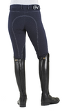 Ovation Ladies Euro Jean Knee Patch Breech