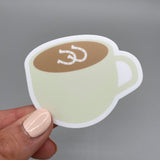 Dapplebay Iced Coffee & Horses Stickers