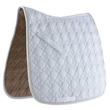 Roma Ecole Flower Diamond Quilt Dressage Saddle Pad