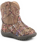 Roper Glitter Aztec Boot For Infants, Toddlers, and Little Kids